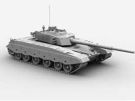 Type 96 Tank 3d model preview