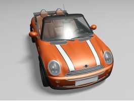 Mini Cooper Convertible 3d preview