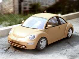 VW Beetle Dune 3d preview
