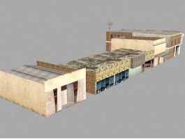 Old Country Town 3d model preview