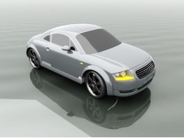 Audi TT 3d model preview