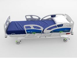 ICU Hospital Bed 3d preview