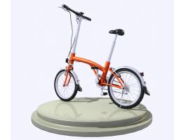 Small City Bicycle 3d model preview