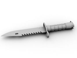 M9 Bayonet Knife 3d preview