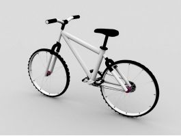 BMX Mountain Bike 3d model preview