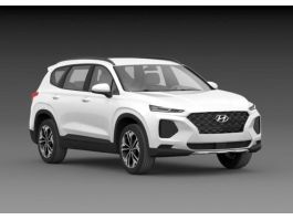 Hyundai Santa Fe 2019 3d preview