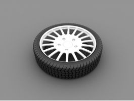 Tire Wheel 3d preview