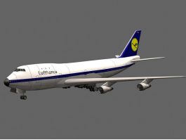 Boeing 747 3d preview