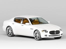 Maserati Quattroporte VI 3d preview