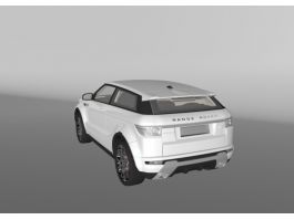 Range Rover Evoque 3d preview