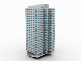 Business Office Building 3d model preview