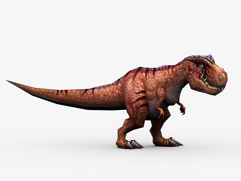 Desenho animado T-Rex colecionável Modelo 3D $19 - .max .obj .ztl - Free3D