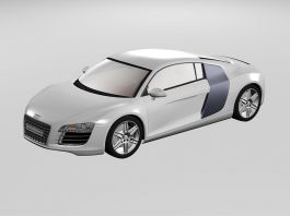 Audi R8 Sports Car 3d preview
