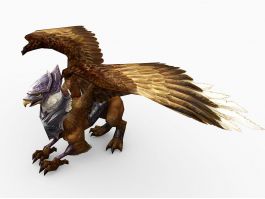 Griffin Creature 3d model preview