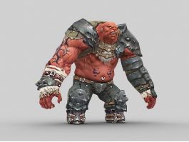 Ogre Warrior 3d model preview