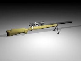 M24 Sniper Rifle 3d preview