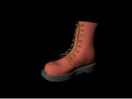 Brown Boot 3d preview