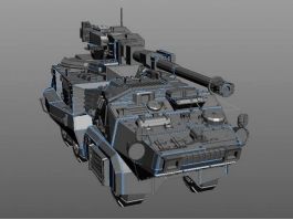 Ground Combat Vehicle 3d preview