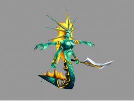 Naga Siren 3d preview
