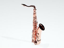 Alto Saxophone 3d model preview