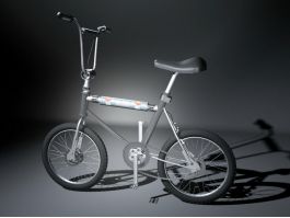 Small Wheel Bicycle 3d model preview