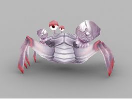 Anime Crab 3d model preview