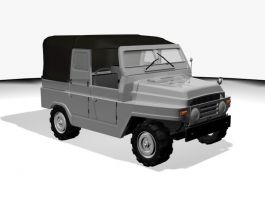 Black Jeep 3d preview