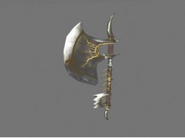 One-Handed War Axe 3d preview