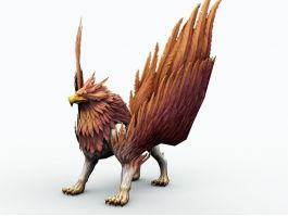 Griffin Creature 3d preview