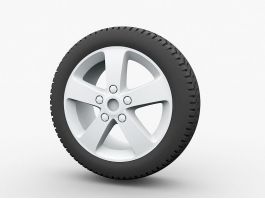 Car Wheel 3d model preview