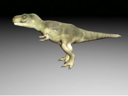 Tyrannosaurus Rex Rig 3d model preview