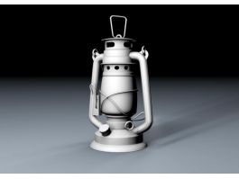 Old Kerosene Lantern 3d preview