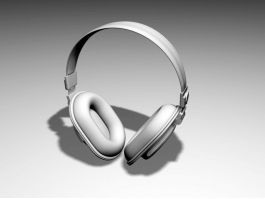 Cordless Headphones 3d model preview
