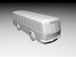 Old Bus 3d preview