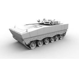 ZBD-04A Infantry Fighting Vehicle 3d model preview