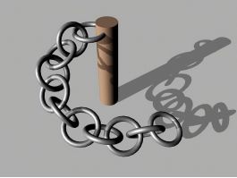 Metal Chain 3d model preview