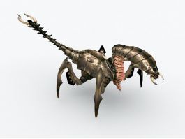 Scorpion Monster Creature 3d model preview