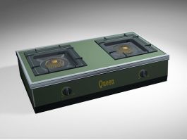 Queen Gas Stove 3d preview