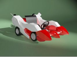 Go-Kart Car 3d preview