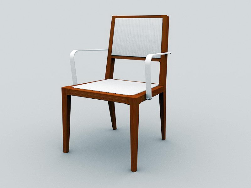 Old Antique Chair 3d rendering