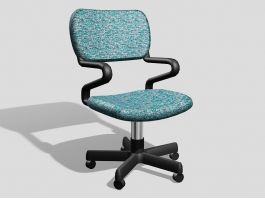Computer Desk Chair 3d model preview