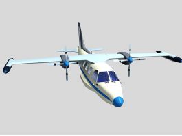 Old Prop Plane 3d preview