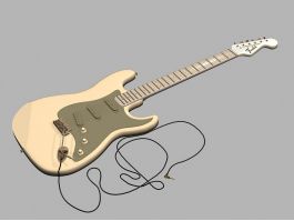 Electric Guitar 3d model preview