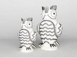 Woodpecker Vases 3d preview