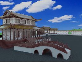 Chinese Garden Elements 3d preview