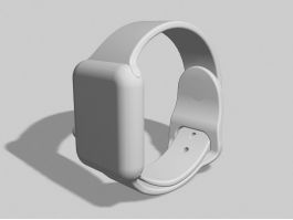 Apple Watch Smartwatch 3d model preview