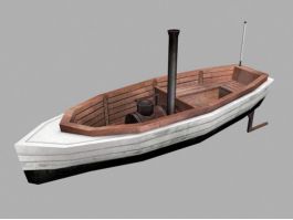 One Piece Going Merry Ship 3d model - CadNav