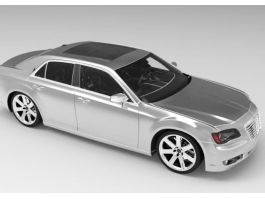 Chrysler 300C Car 3d model preview