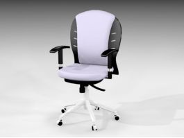Unique Office Chair 3d model preview