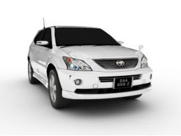 Toyota Harrier Hybrid 3d model preview